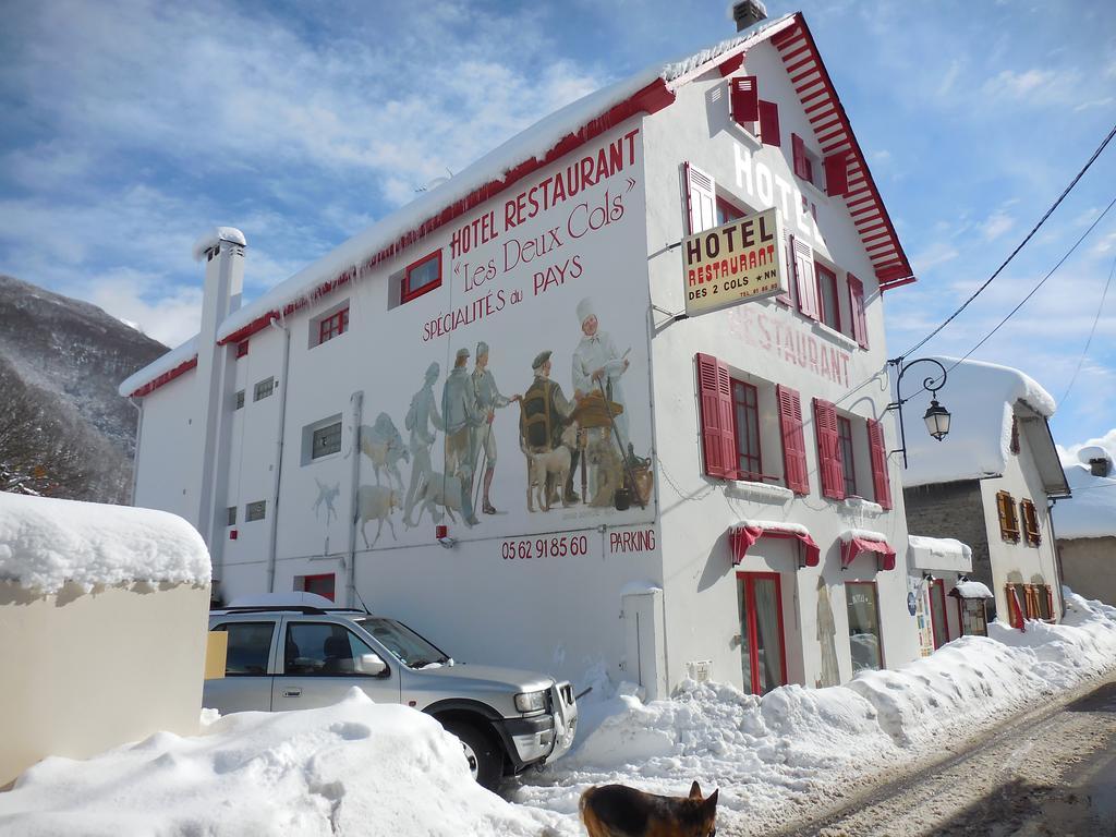 Hôtel les Deux Cols Sainte-Marie-de-Campan Exterior foto